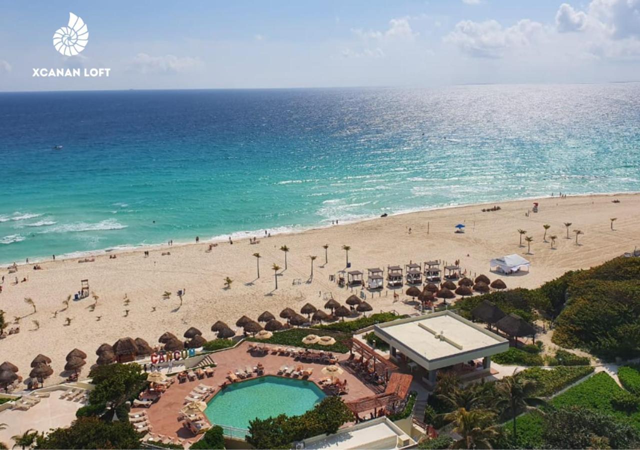 Xcanan Loft On Park Royal, The Best Area In Cancun Right On The Beach Exterior foto