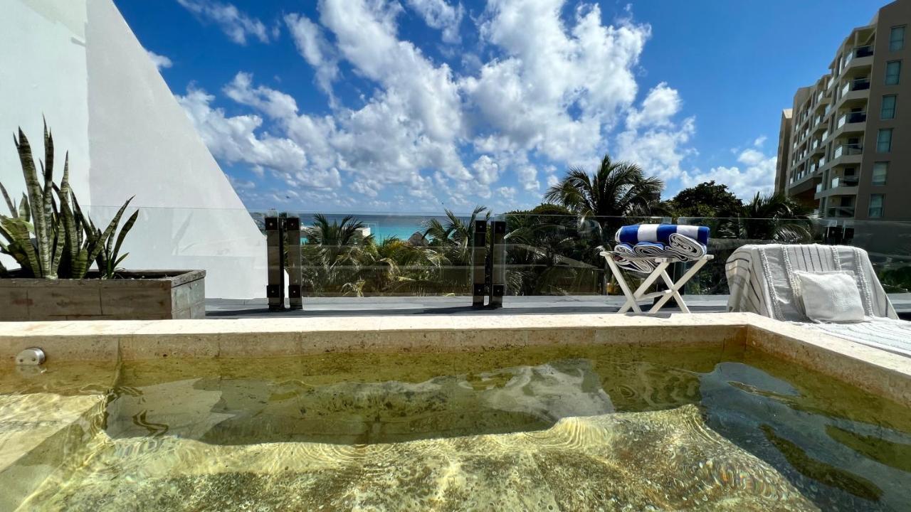 Xcanan Loft On Park Royal, The Best Area In Cancun Right On The Beach Exterior foto